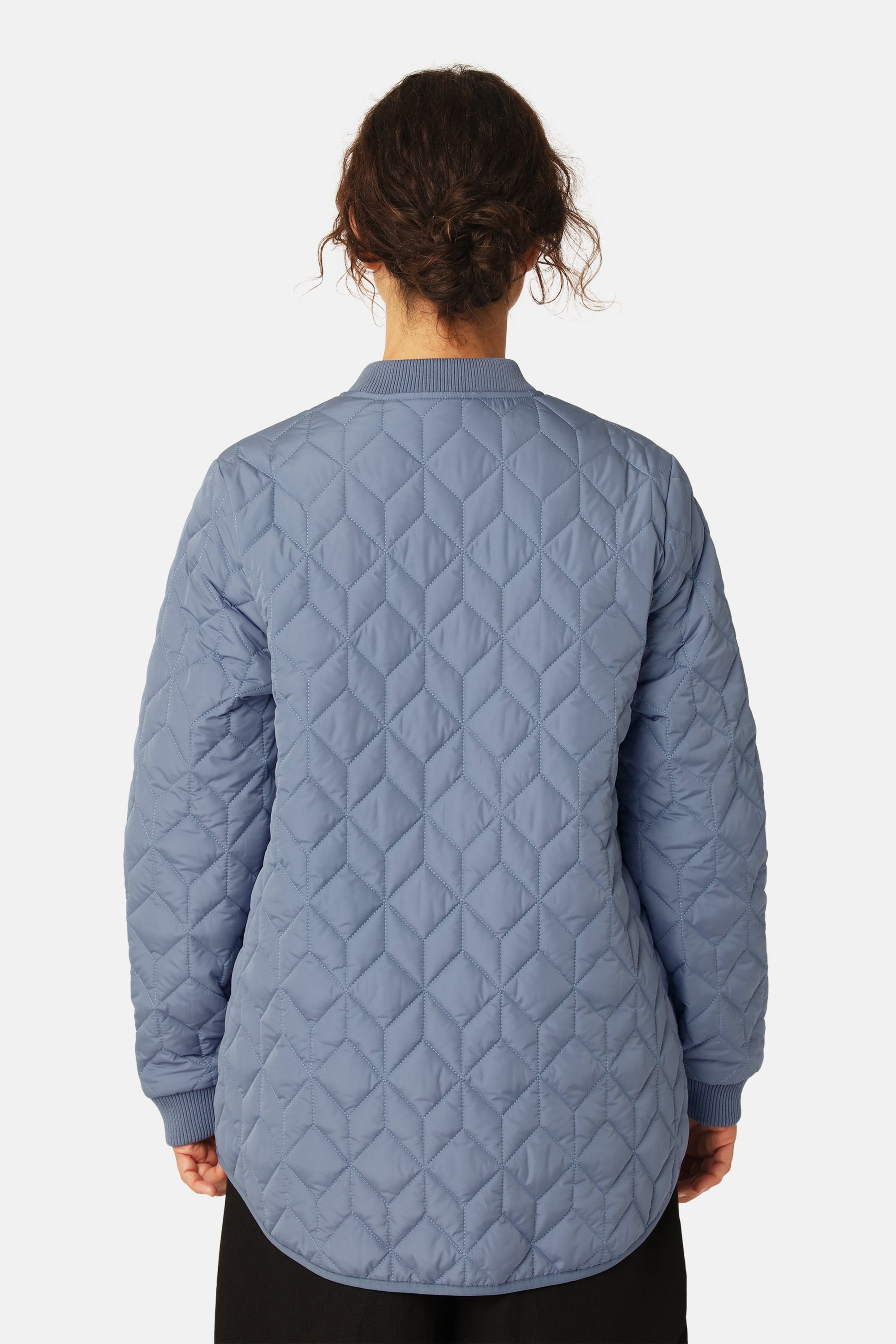 Quilt Jacket - Grey Blue